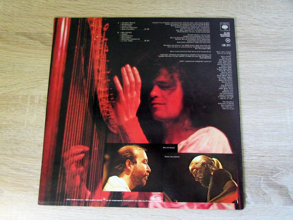 LP, ANDREAS VOLLENWEIDER, CAVERNA