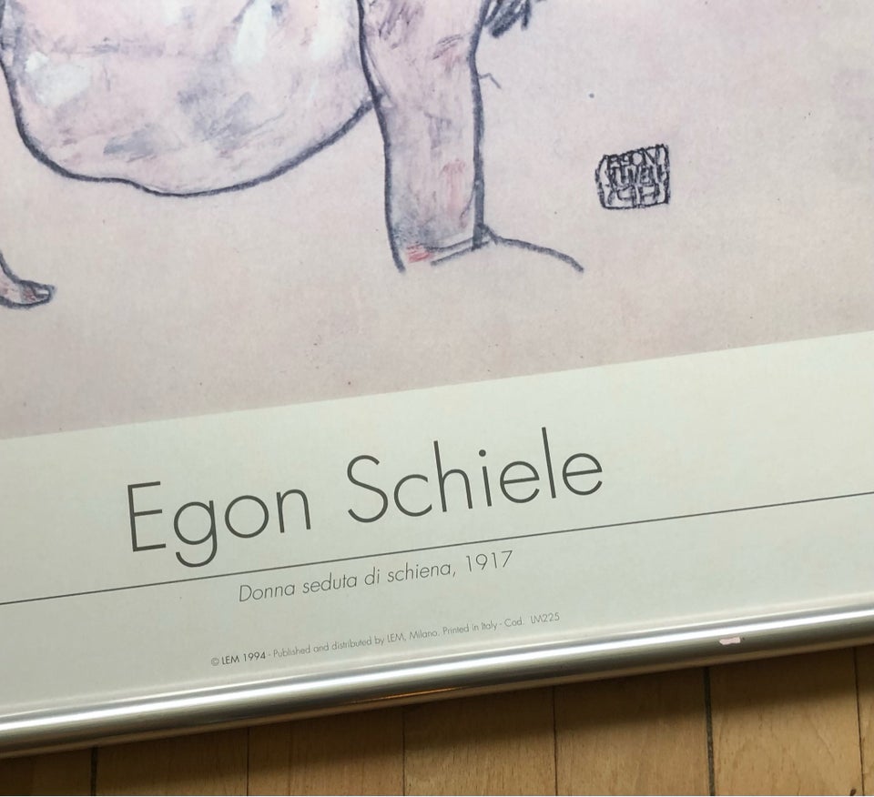 Plakat, Egon Schiele, b: 62 h: 92