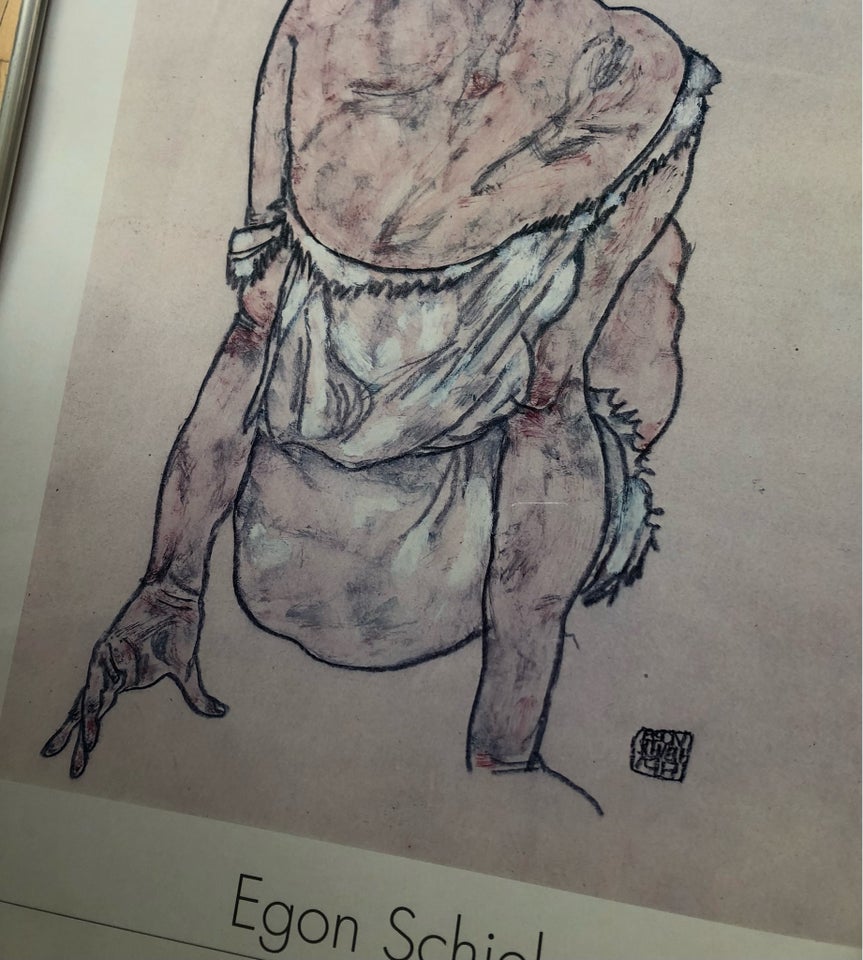 Plakat, Egon Schiele, b: 62 h: 92