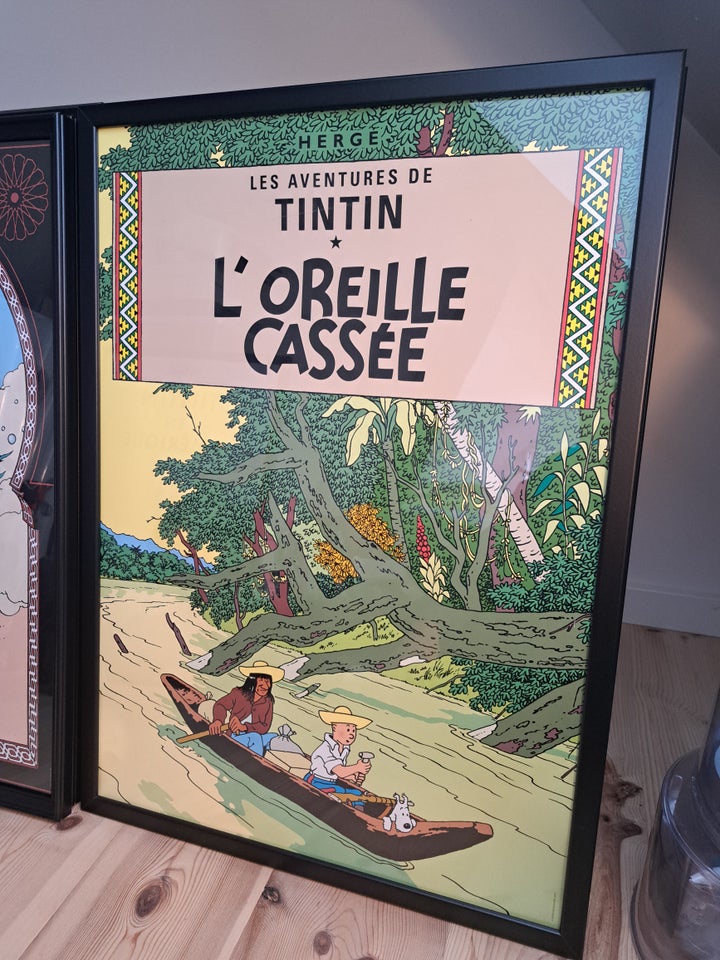 Nye originale Tintin Plakater i