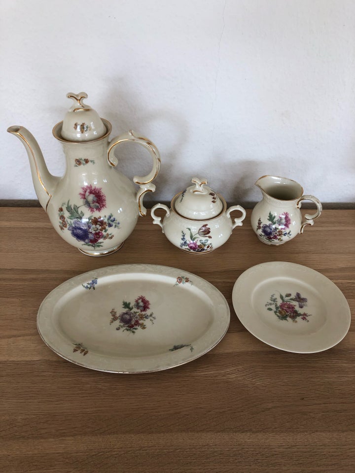 Porcelæn, Kande, fade,skål og