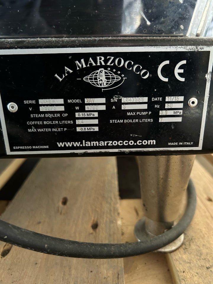 Espressomaskine, La Marzocco AV2