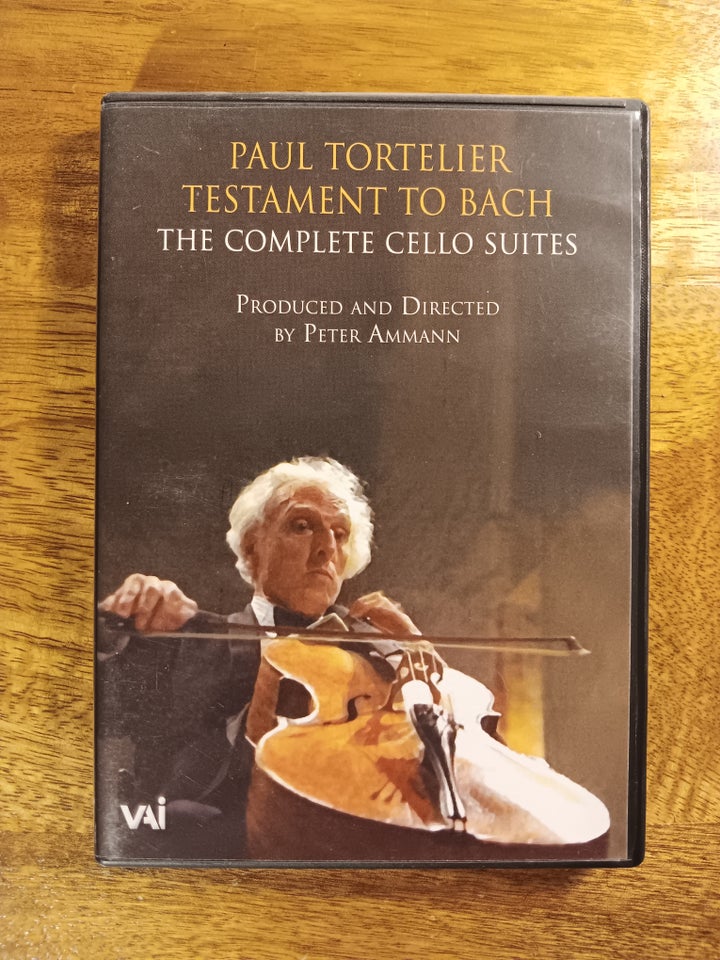 Paul Tortelier. Testament to Bach,