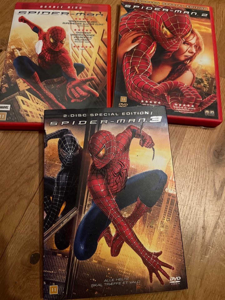 Spiderman, DVD, action