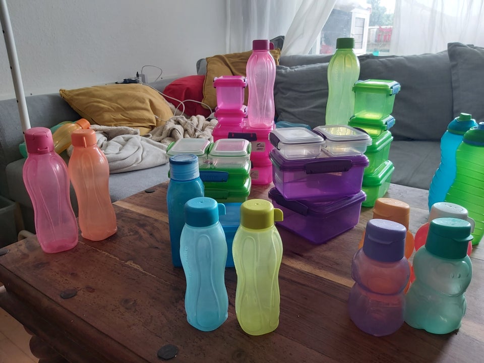 Madkasse Sistema og Tupperware