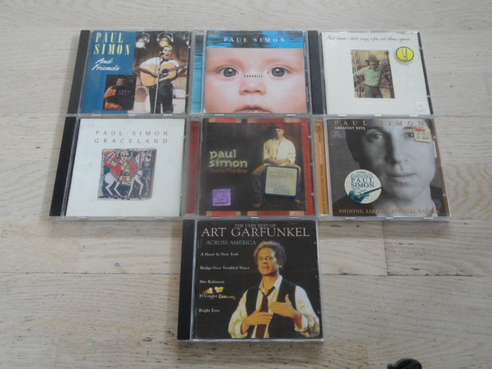 PAUL SIMON/ART GARFUNKEL: 6 CD MED