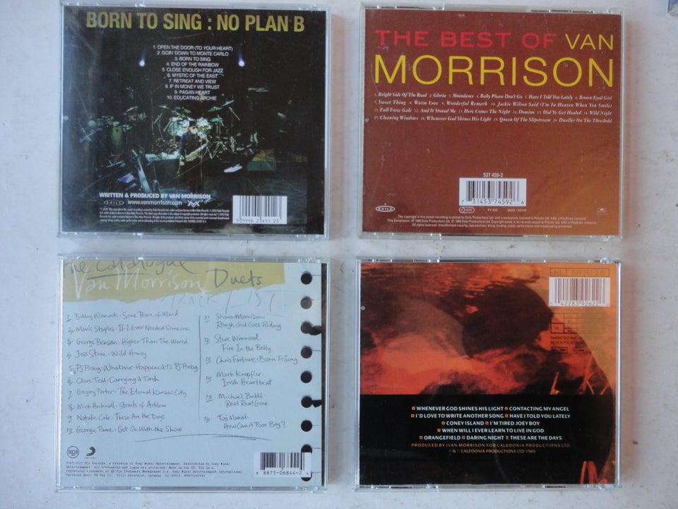 VAN MORRISON : CD albums , rock