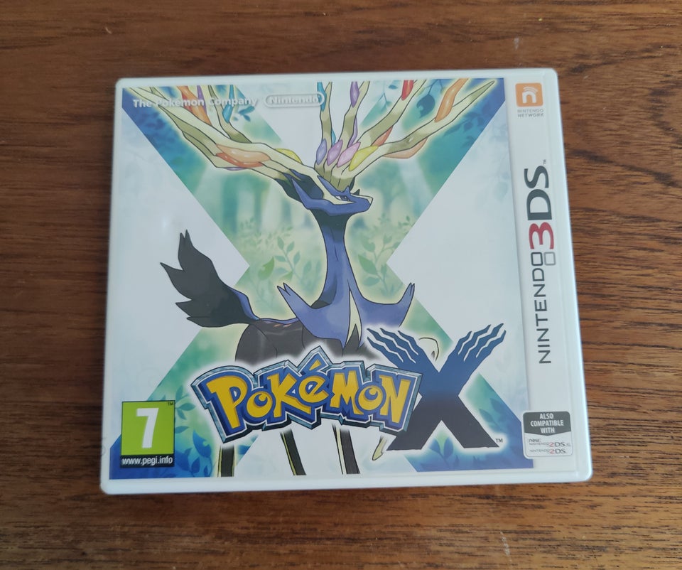 Pokemon X Nintendo 3DS adventure