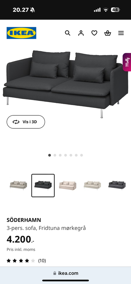 Sofa, Ikea