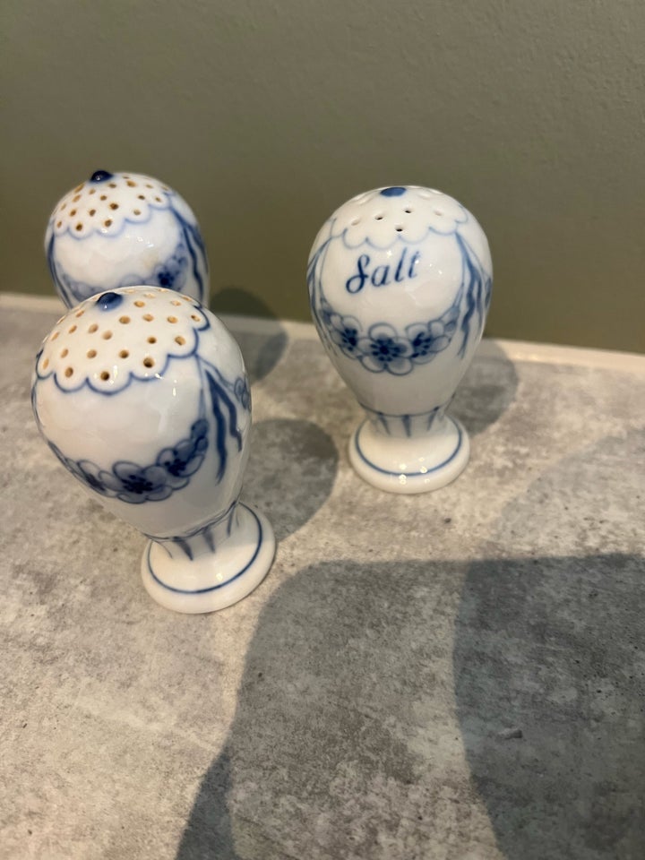 Porcelæn, Salt / peber bøsse,