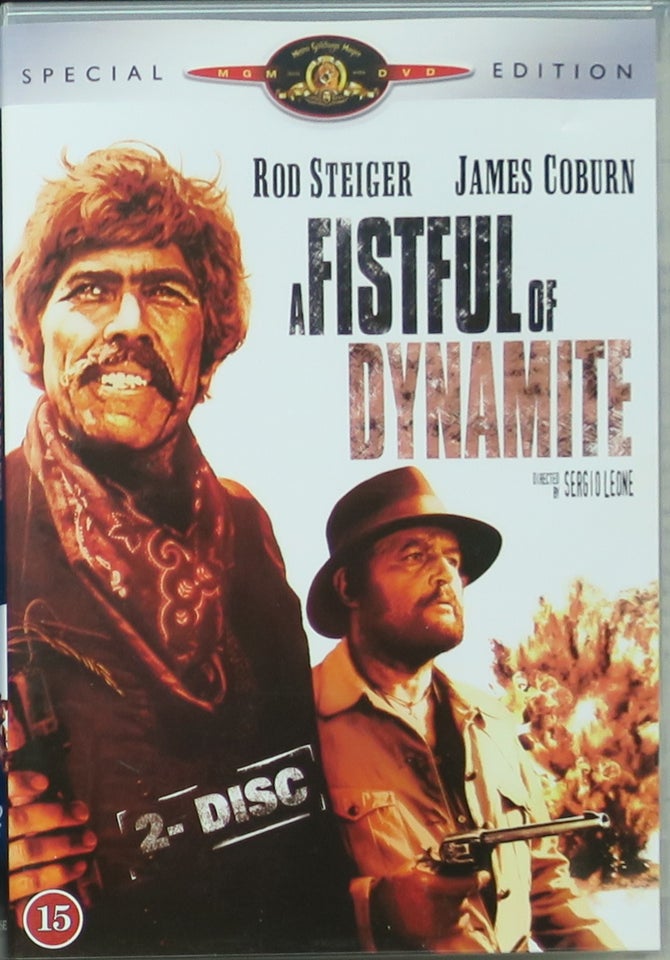 A fistful of dynamite, DVD, western