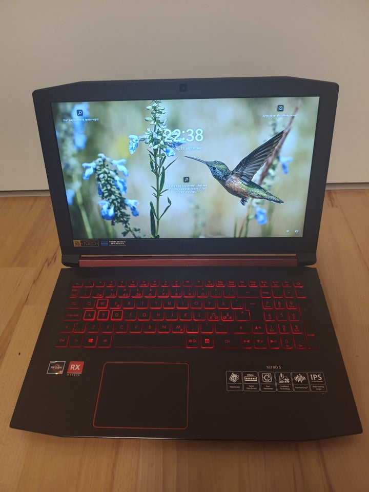 Acer Nitro 5 Ryzen, 2,5 GHz, 8 GB ram