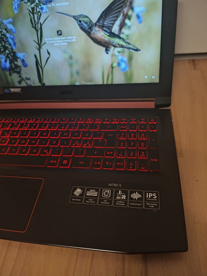 Acer Nitro 5 Ryzen, 2,5 GHz, 8 GB ram