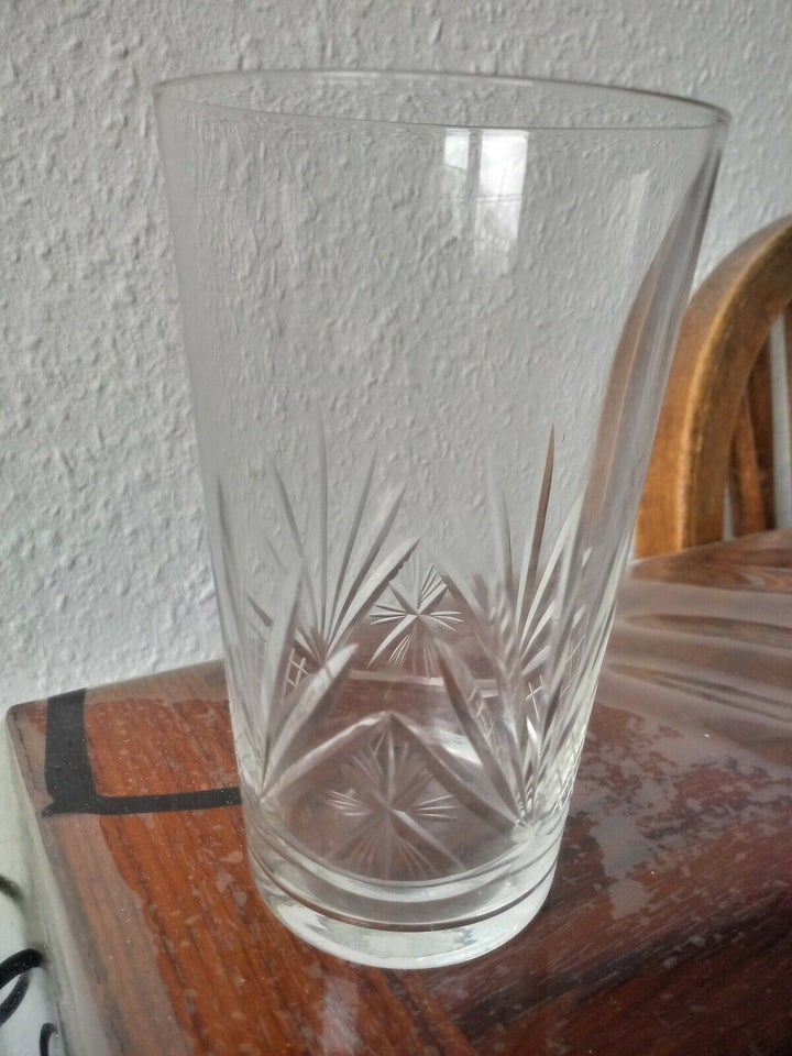 Glas 6 X vandglas Holmegaard-