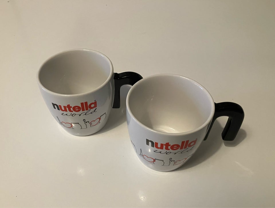 Porcelæn 2 Nutella krus Nutella