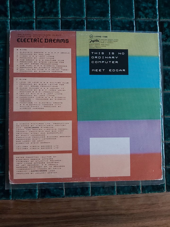 LP, Electric dreams soundtrack,