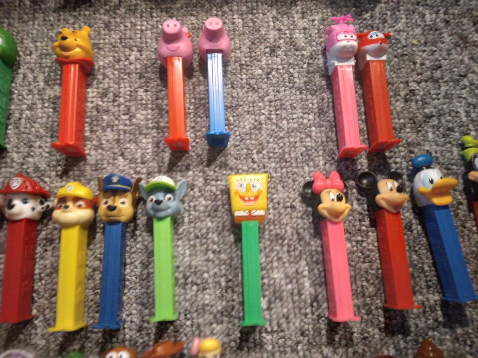 Samlefigurer, Pez figurer