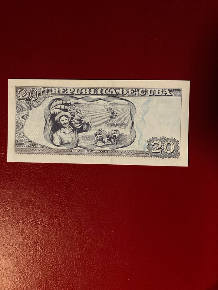 Amerika, sedler, Cuba 20 Pesos