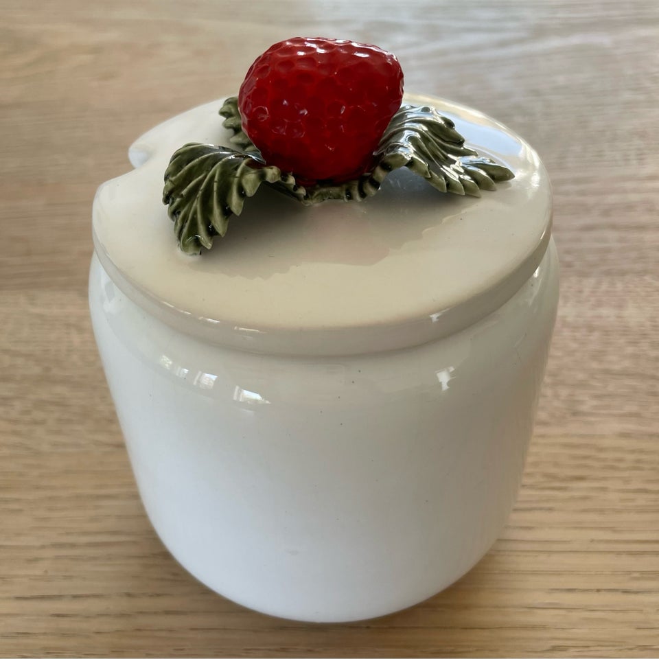 Porcelæn Marmeladekrukke Retro