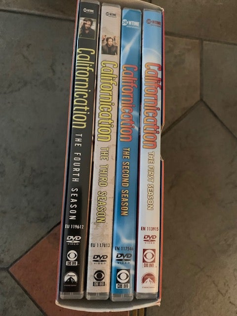 Californication Sæson 1 - 4 DVD