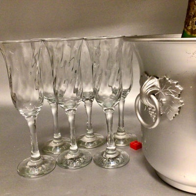 Glas Champagnefløjte  Fransk