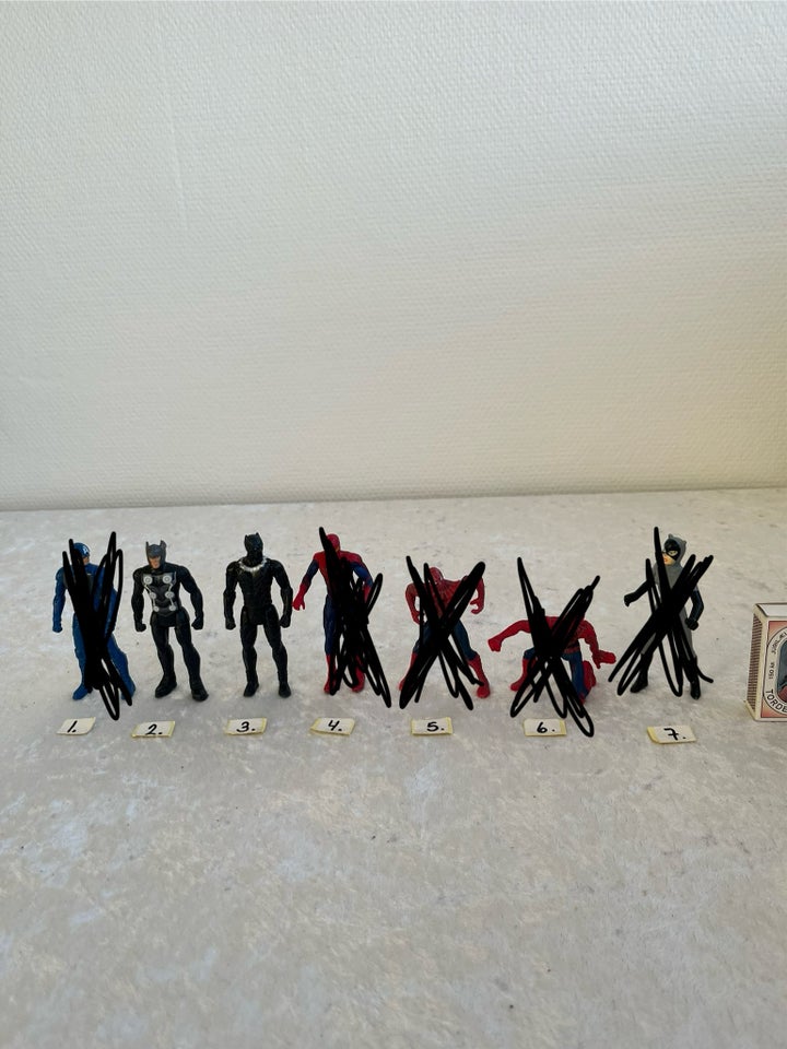 Figurer, Figurer - pr stk, Marvel mm