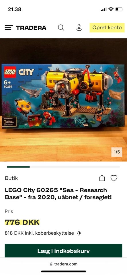 Lego City, Sea research base - 60265