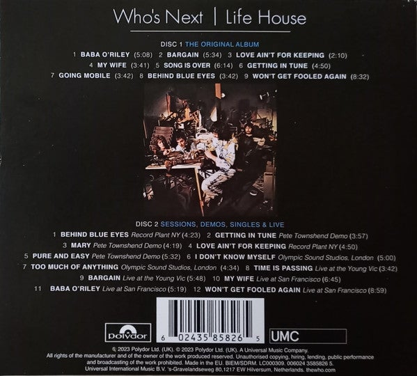 WHO: Life House (Who's Next)