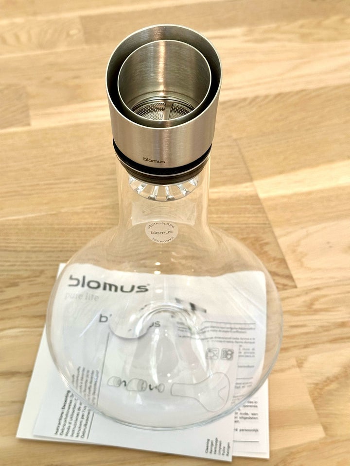 Glas, Vinkaraffel, Blomus