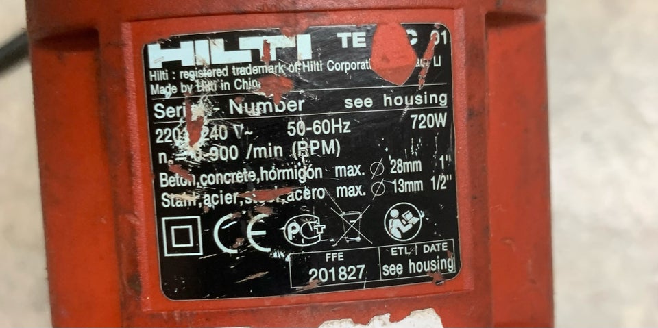 Borehammer Hilti