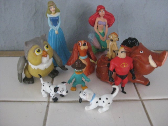 Figurer, blandede, disney