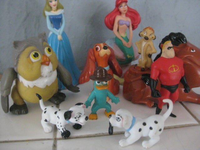 Figurer, blandede, disney