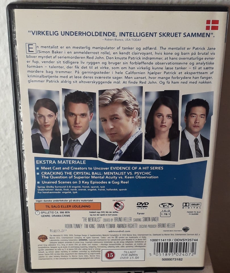 The mentalist, HD DVD, action