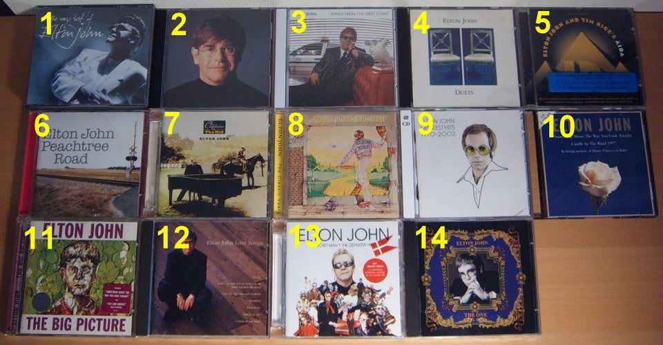 Elton John: 12 Titler rock