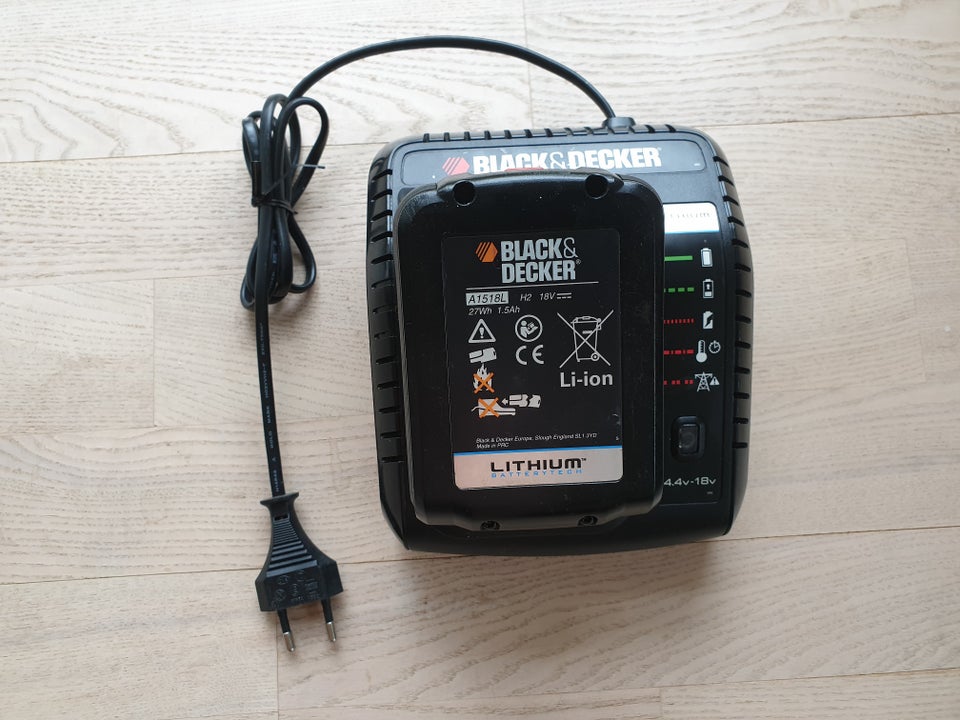 Hækklipper Black  Decker Batteri