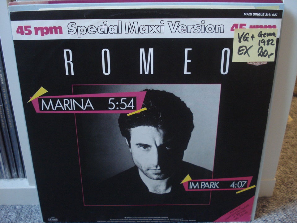 Maxi-single 12", Romeo, Marina