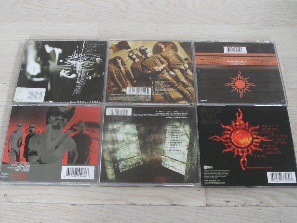 GODSMACK: 6 CD MED GODSMACK, rock