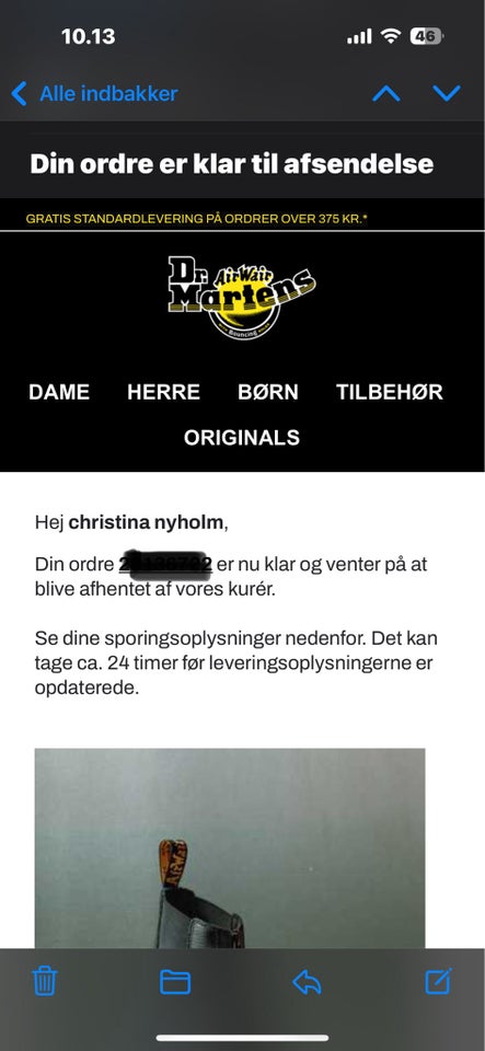 Støvler, str. 40, Dr Martens