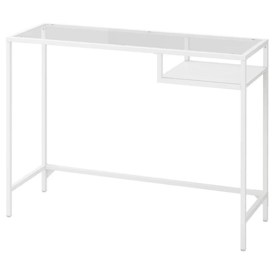 Skrivebord, Ikea, b: 100 d: 36 h: 74