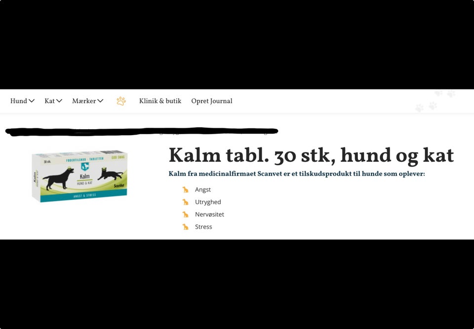 Kalm 50 tabl