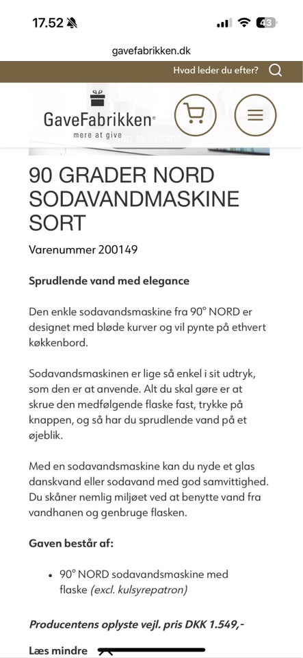 Sodastream 90nord