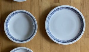 Porcelæn Tallerkner