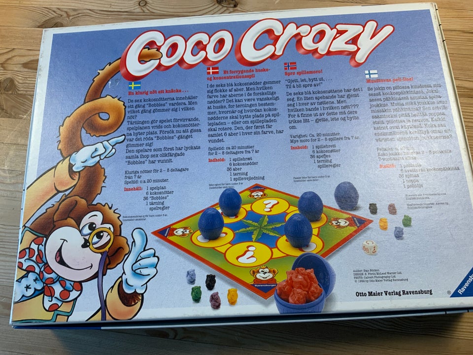 Coco Crazy, Børne og familiespil,