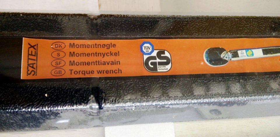 Momentnøgle, Satex UBRUGT SÆT