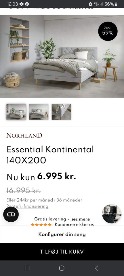 Continental, Krone Signatur.