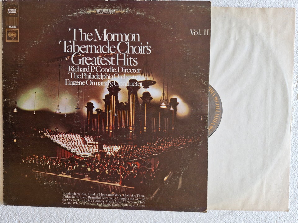 LP, The Mormon Tabernacle Choir. ,