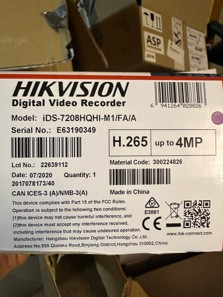 Videoovervågning, Hikvision