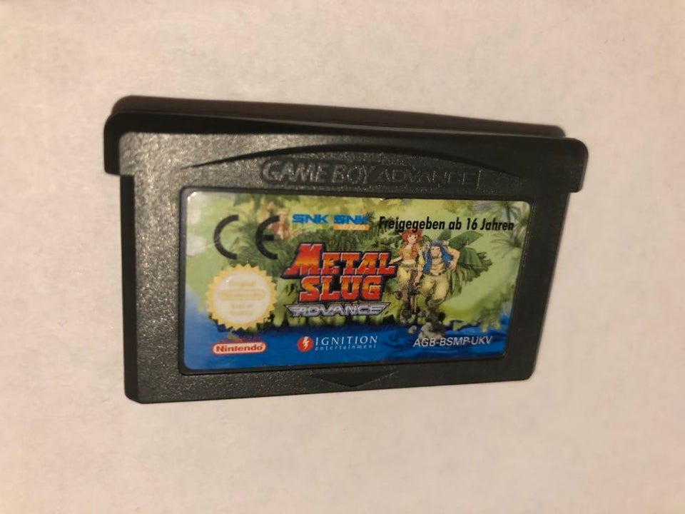 Metal Slug Advance Gameboy