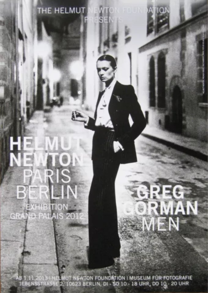 Litografi, Helmut Newton, b: 59 h: