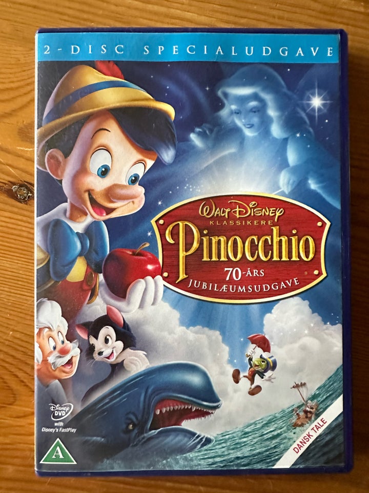 Pinocchio , DVD, tegnefilm